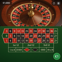 SkyHills - Roulette Table Game