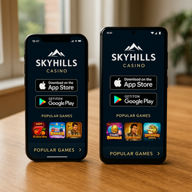 SkyHills Casino Browser App - Geen Download Nodig voor iOS en Android